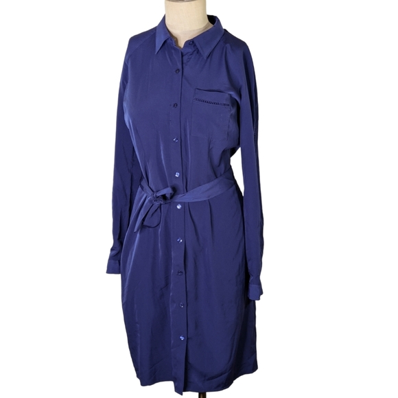 NYDJ Belted Dress , Sz 6, NWT - Picture 1 of 4
